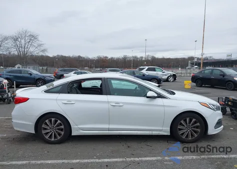 2017 Hyundai Sonata Sport from USA, damaged, VIN 5NPE34AF0HH554225